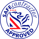 Safe contractor approved logo Humideco
